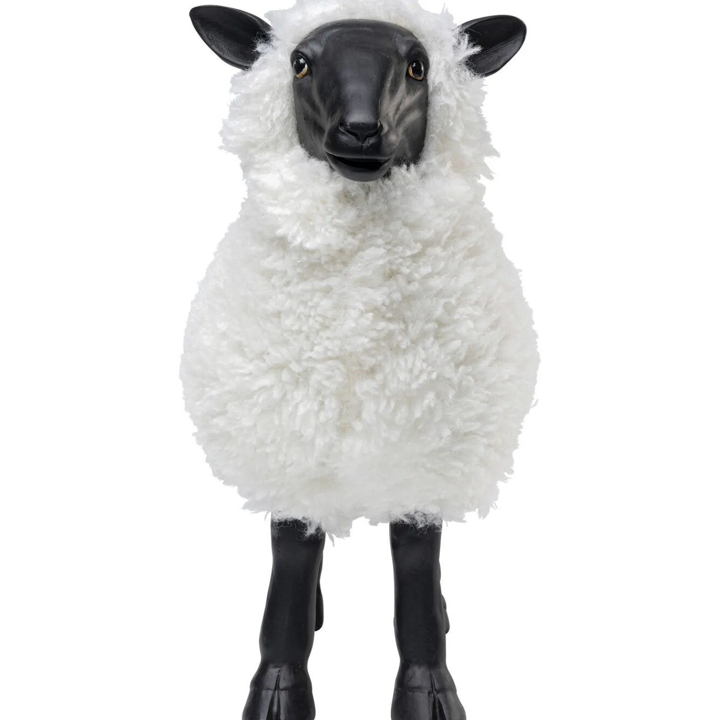 KARE Design Figurine Décorative Bathilde Blanc 48Cm