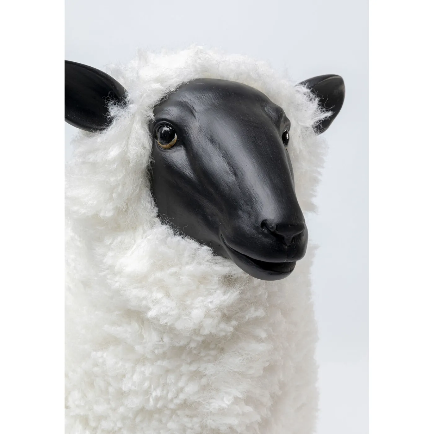 KARE Design Figurine Décorative Bathilde Blanc 48Cm