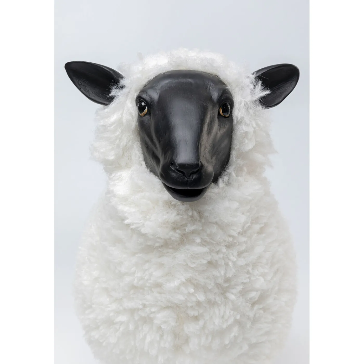 KARE Design Figurine Décorative Bathilde Blanc 48Cm