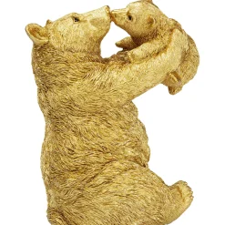 KARE Design Figurine Décorative Bear Lucky Mom Dore 27