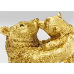KARE Design Figurine Décorative Bear Lucky Mom Dore 27