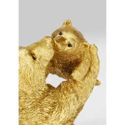KARE Design Figurine Décorative Bear Lucky Mom Dore 27