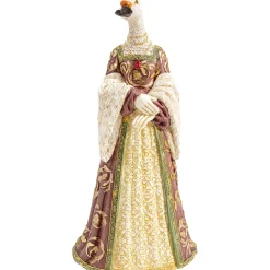 KARE Design Figurine Décorative Bird Lady Duck Blanc 31Cm