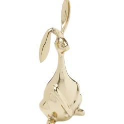 KARE Design Figurine Décorative Bunny Dore 52Cm