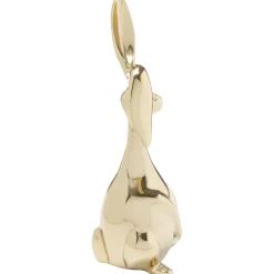 KARE Design Figurine Décorative Bunny Dore 52Cm