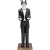 KARE Design Figurine Décorative Butler Dog Alfred 49Cm