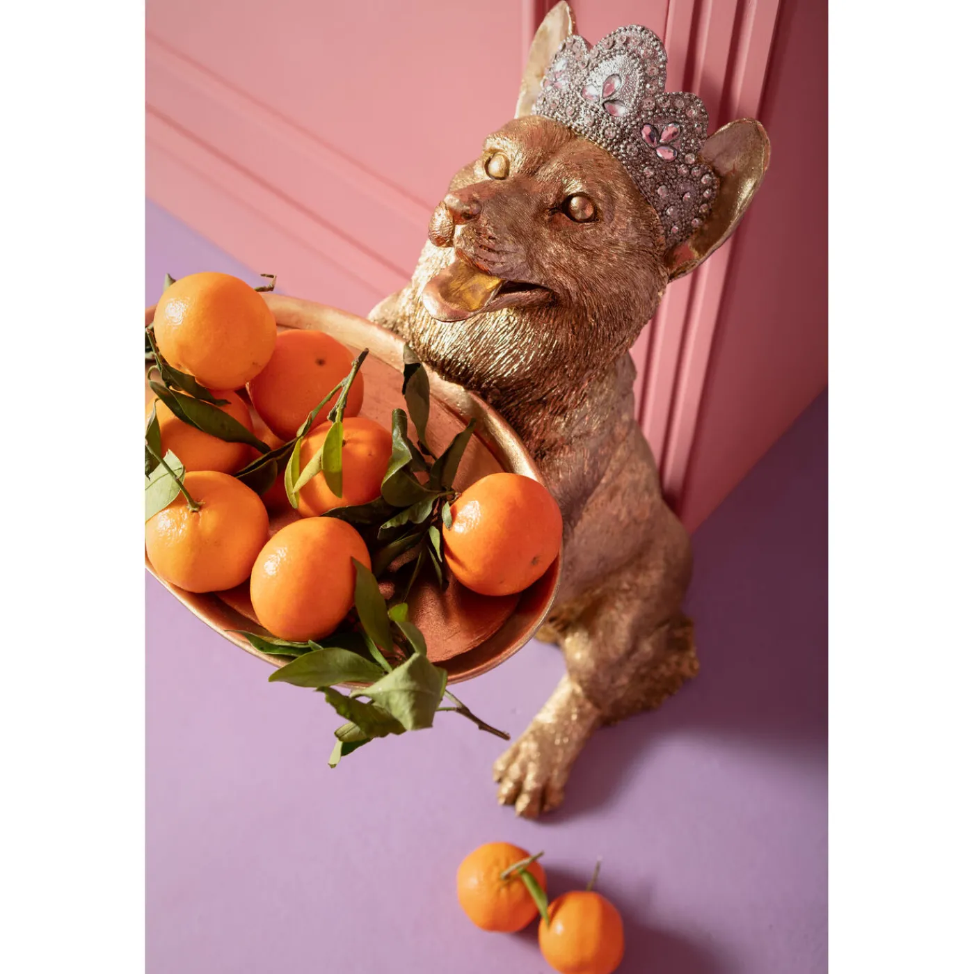 KARE Design Figurine Décorative Butler Royal Standing Corgi 50