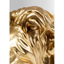 KARE Design Figurine Décorative Coiffed Dog Dore 52Cm