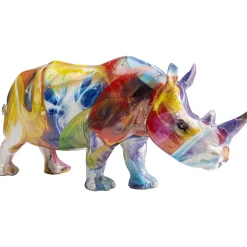 KARE Design Figurine Décorative Colored Rhino 17Cm