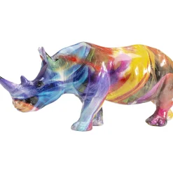 KARE Design Figurine Décorative Colored Rhino 17Cm