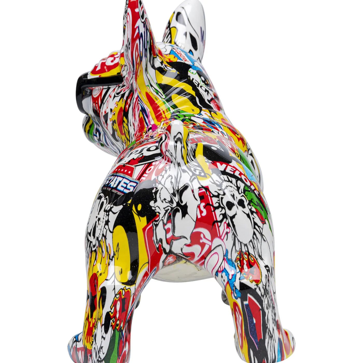 KARE Design Figurine Décorative Comic Dog Glasses 25Cm