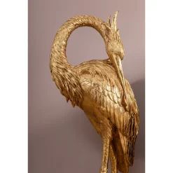 KARE Design Figurine Décorative Crane Dore