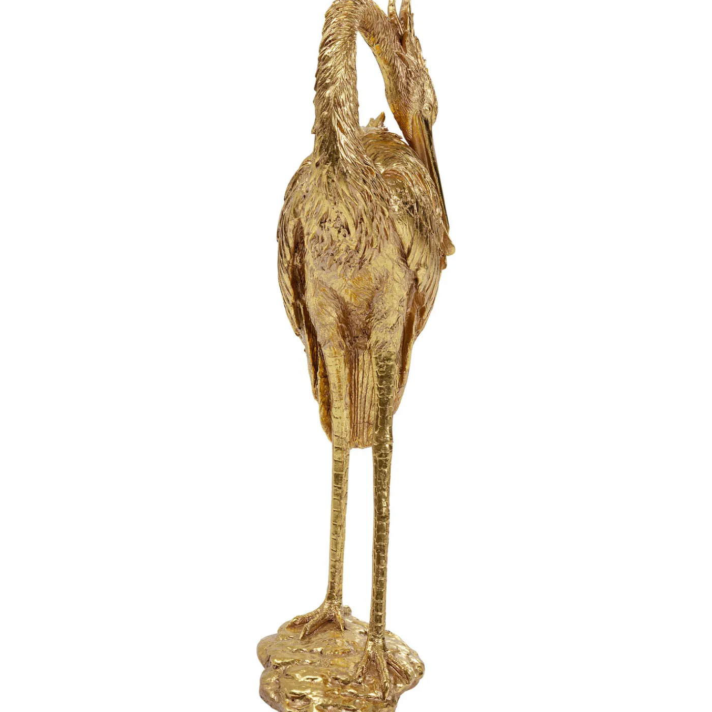 KARE Design Figurine Décorative Crane Dore