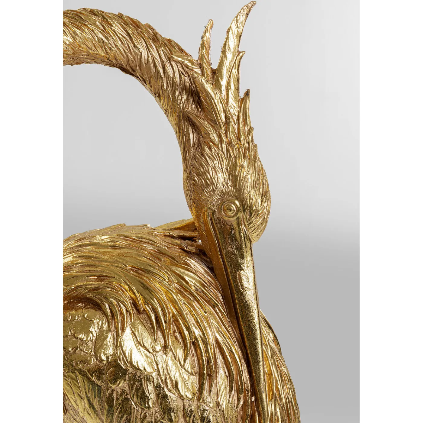 KARE Design Figurine Décorative Crane Dore