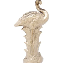 KARE Design Figurine Décorative Flamingo Front Dore