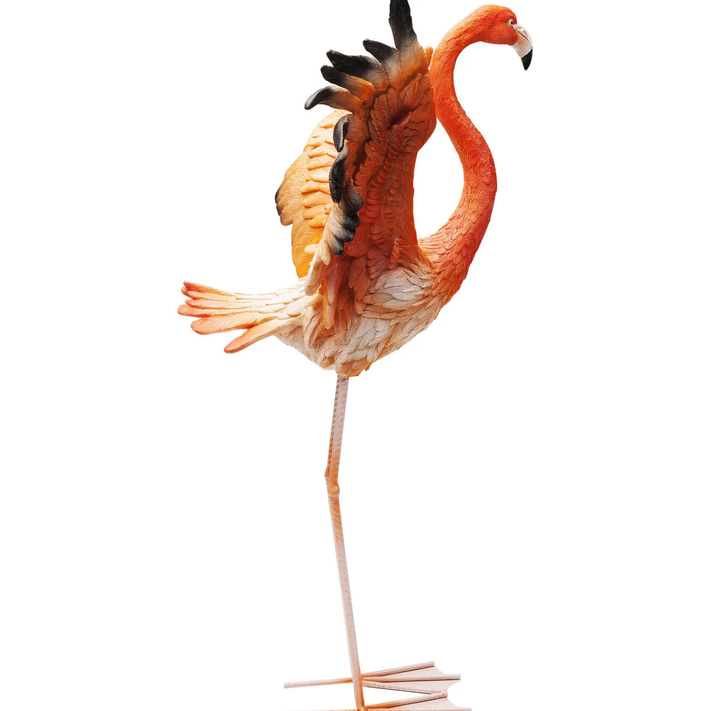 KARE Design Figurine Décorative Flamingo Road Fly 66Cm