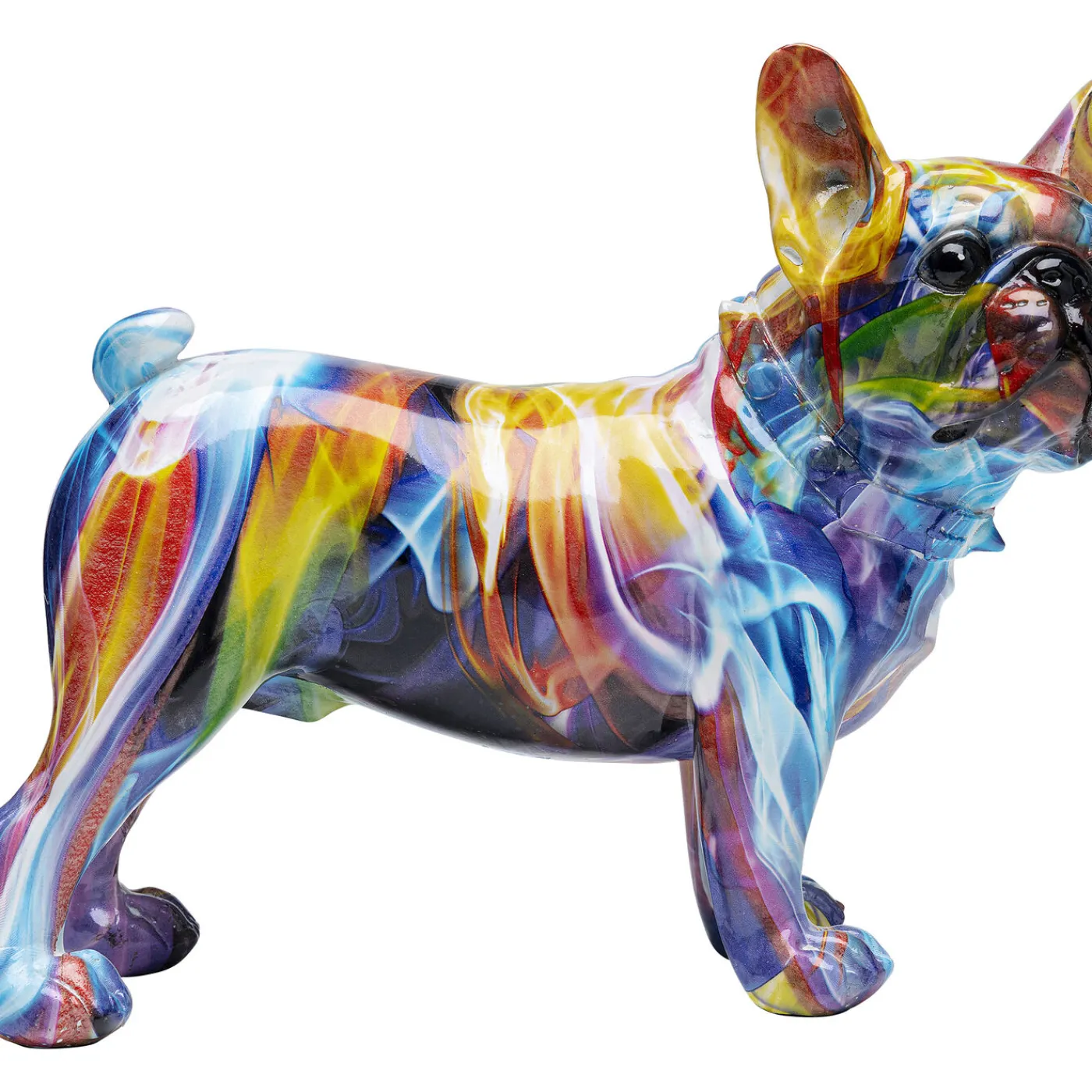 KARE Design Figurine Décorative Frenchie Colorful 24Cm