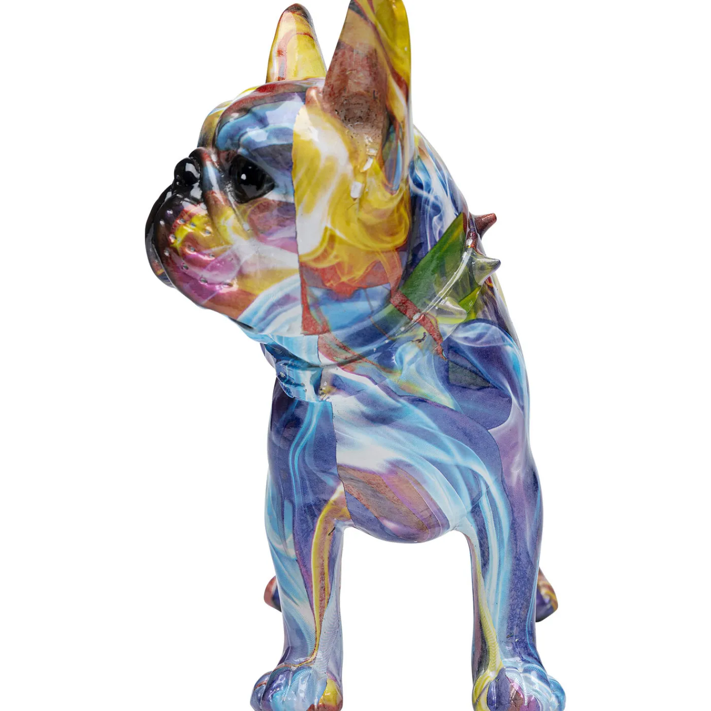 KARE Design Figurine Décorative Frenchie Colorful 24Cm