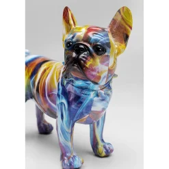KARE Design Figurine Décorative Frenchie Colorful 24Cm