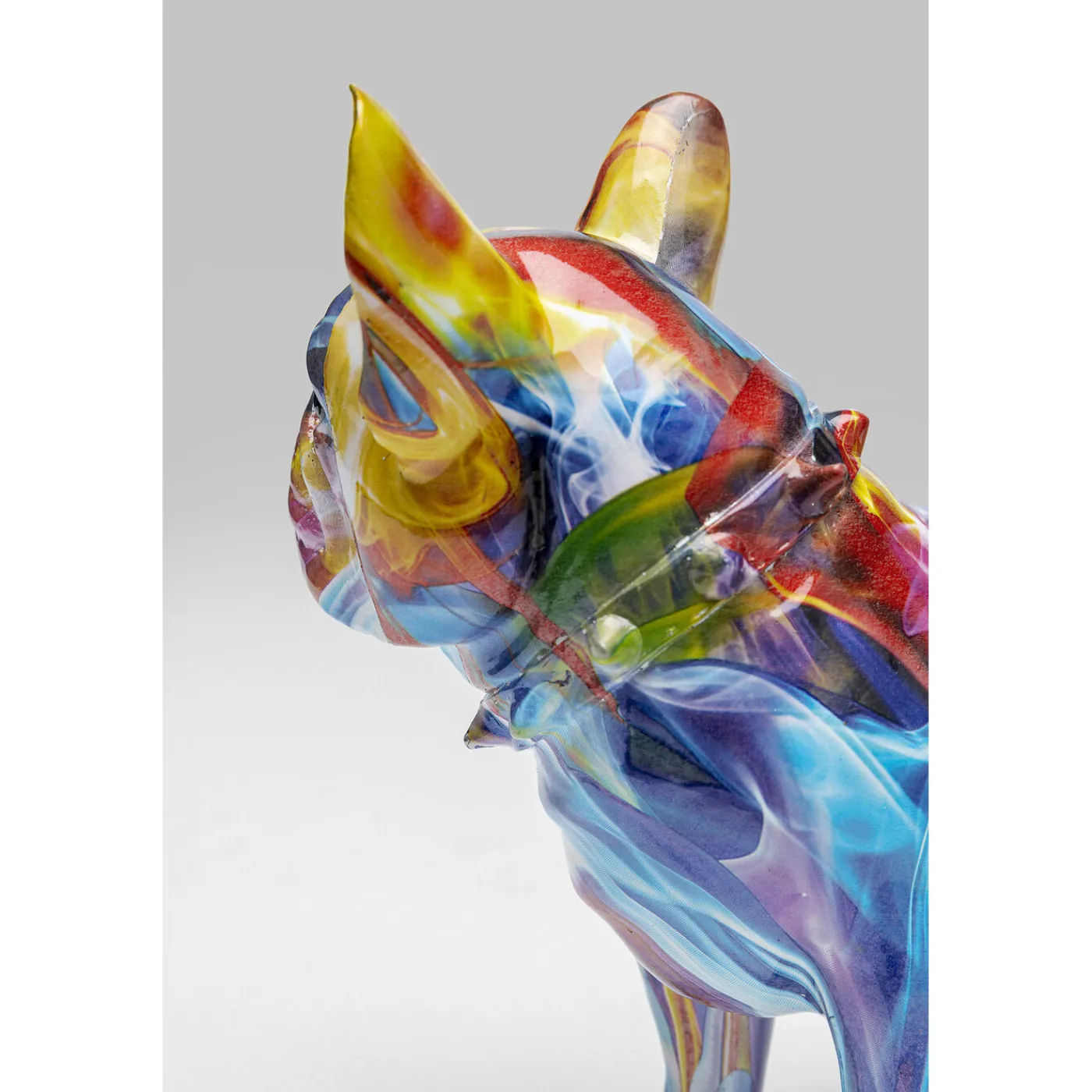 KARE Design Figurine Décorative Frenchie Colorful 24Cm