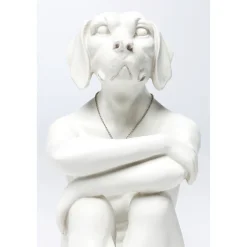 KARE Design Figurine Décorative Gangster Dog Cream