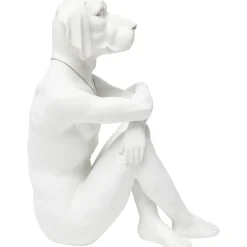 KARE Design Figurine Décorative Gangster Dog Cream