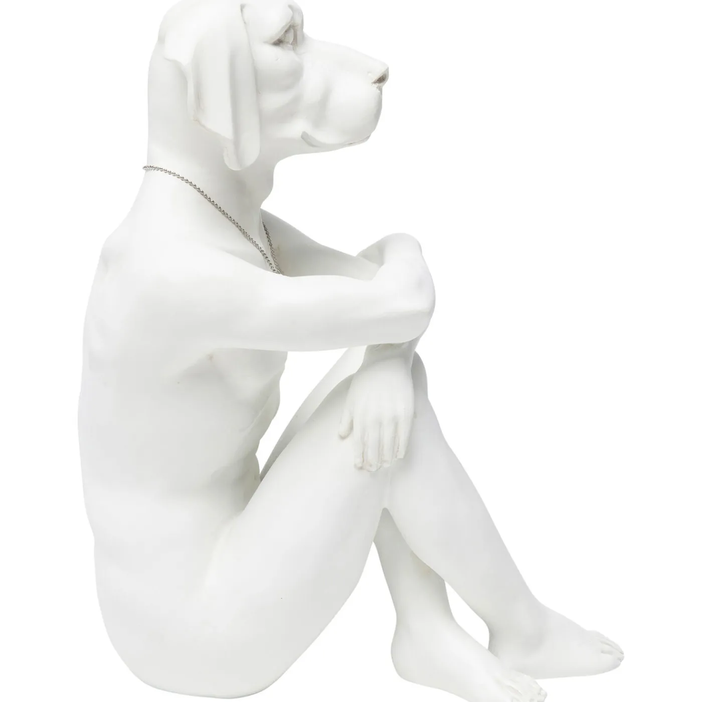 KARE Design Figurine Décorative Gangster Dog Cream