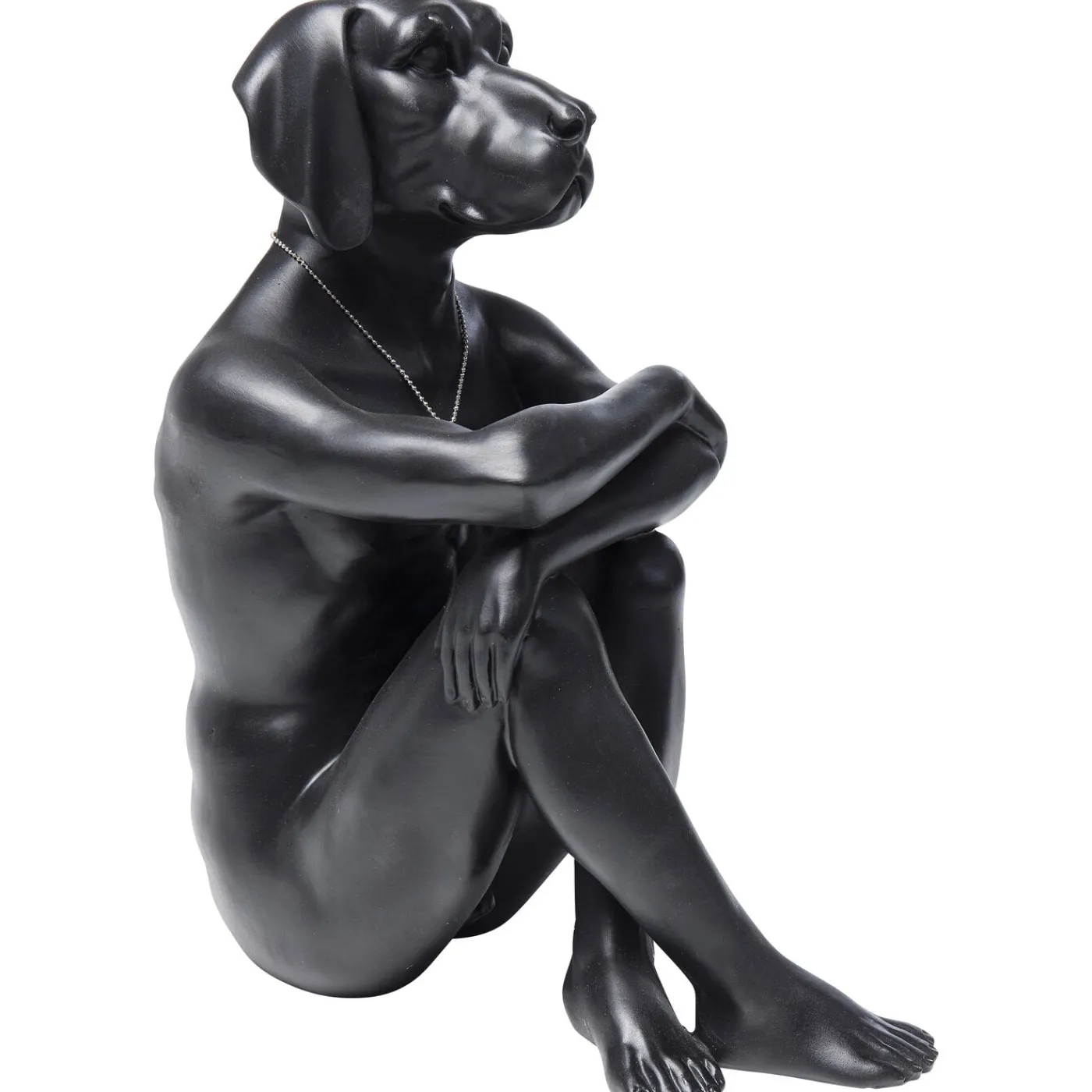 KARE Design Figurine Décorative Gangster Dog Noire