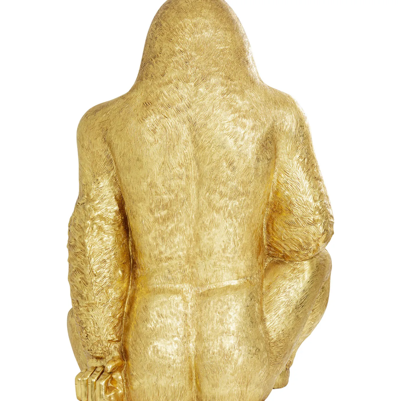 KARE Design Figurine Décorative Gorilla Dore Xxl 249