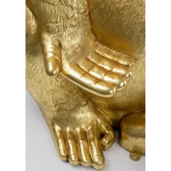 KARE Design Figurine Décorative Gorilla Dore Xl180