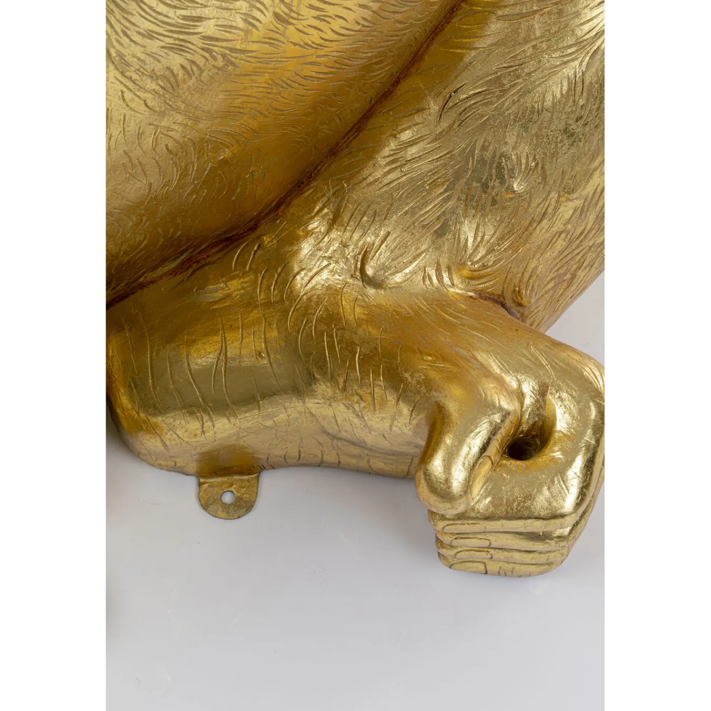 KARE Design Figurine Décorative Gorilla Dore Xl180