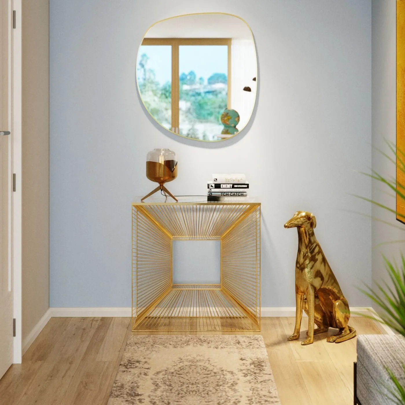 KARE Design Figurine Décorative Greyhound Bruno Dore 80Cm