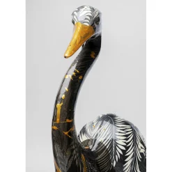 KARE Design Figurine Décorative Heron Noir 70Cm