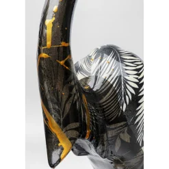 KARE Design Figurine Décorative Heron Noir 70Cm