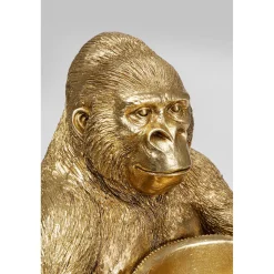 KARE Design Figurine Décorative Holding Bowl Dore 41Cm