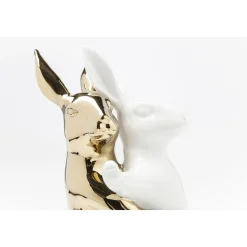 KARE Design Figurine Décorative Hugging Rabbits Mm