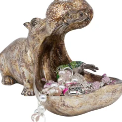 KARE Design Figurine Décorative Hungry Hippo 27Cm