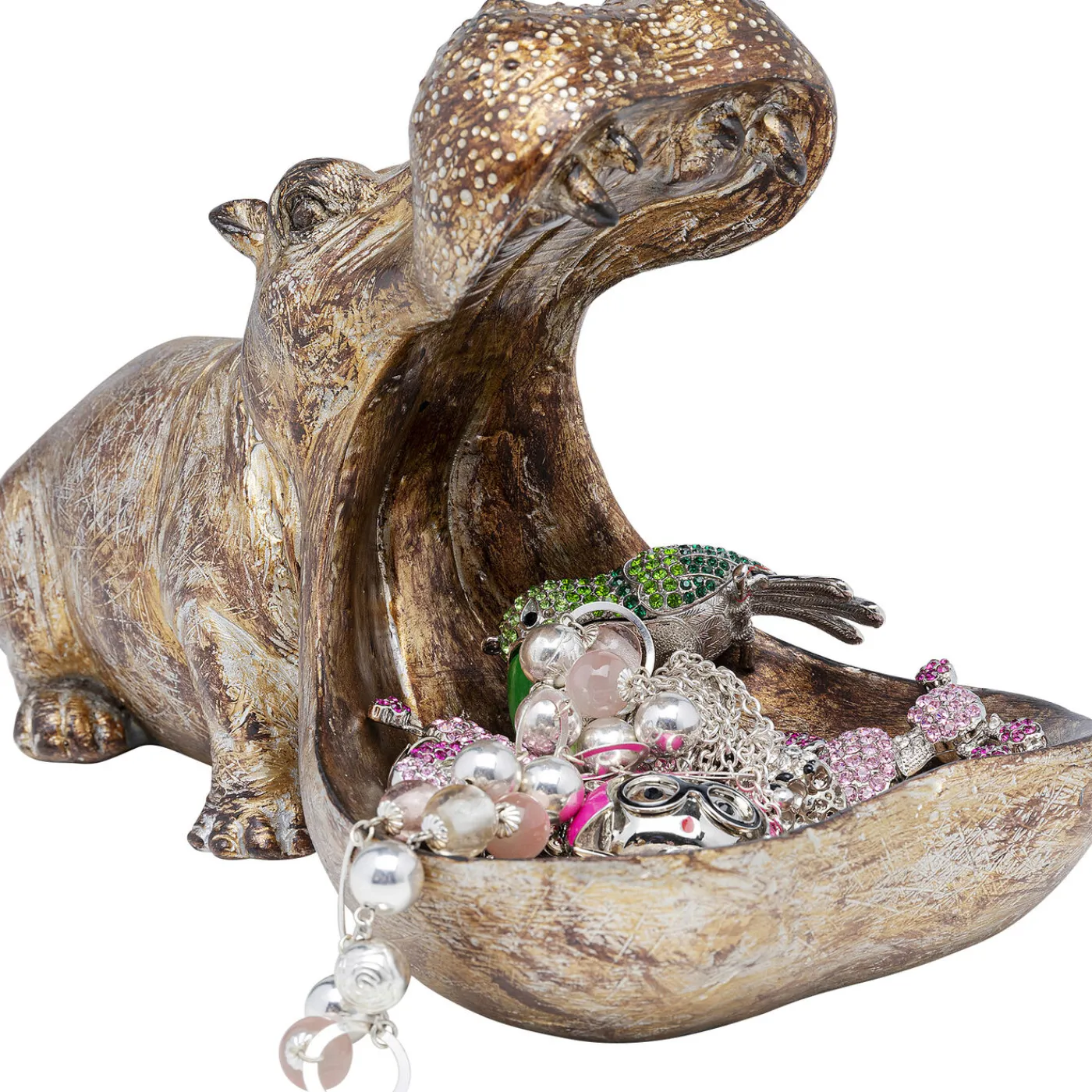 KARE Design Figurine Décorative Hungry Hippo 27Cm