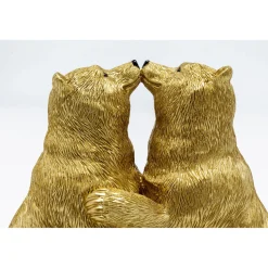 KARE Design Figurine Décorative Kissing Bears 17Cm