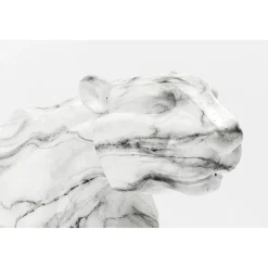 KARE Design Figurine Décorative Leopard Marble 129Cm