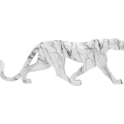 KARE Design Figurine Décorative Leopard Marble 95Cm