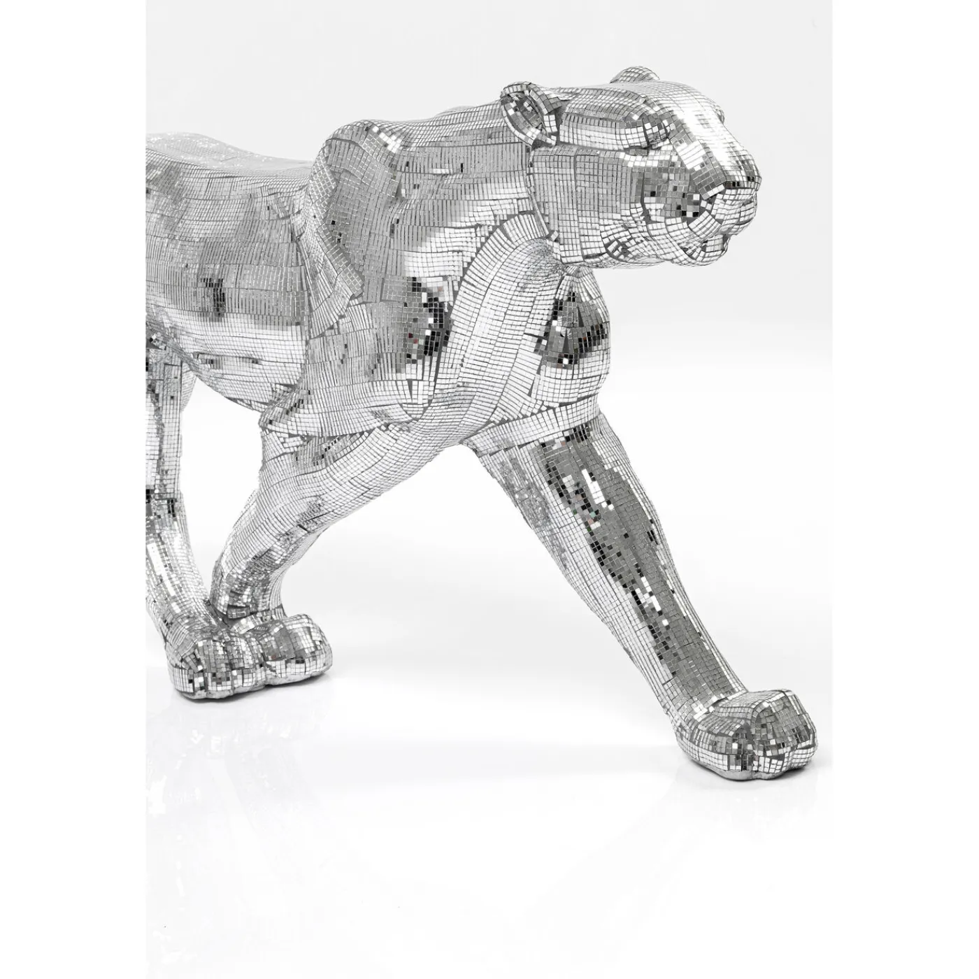 KARE Design Figurine Décorative Leopard Mosaic 129Cm