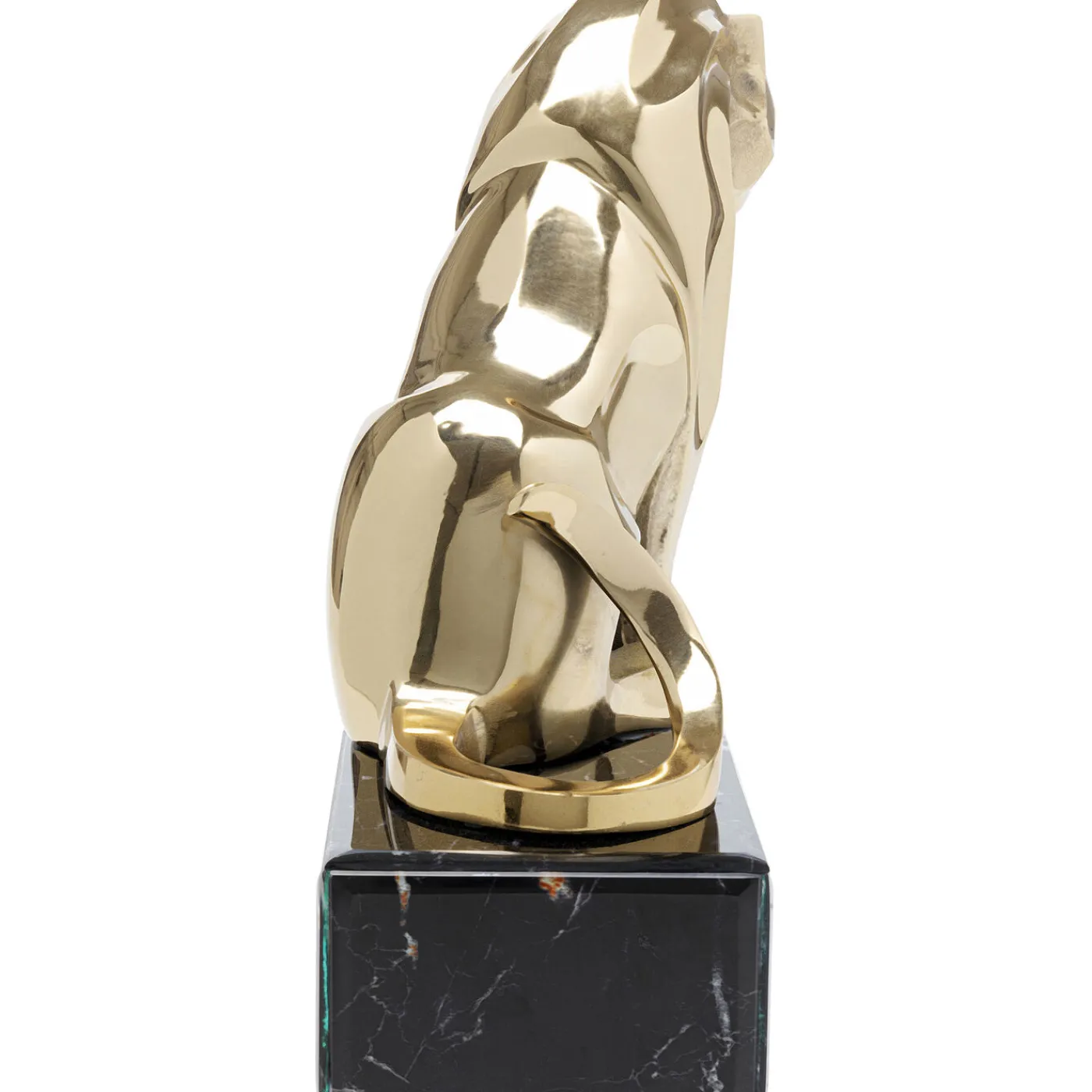 KARE Design Figurine Décorative Lion On Marble 34Cm