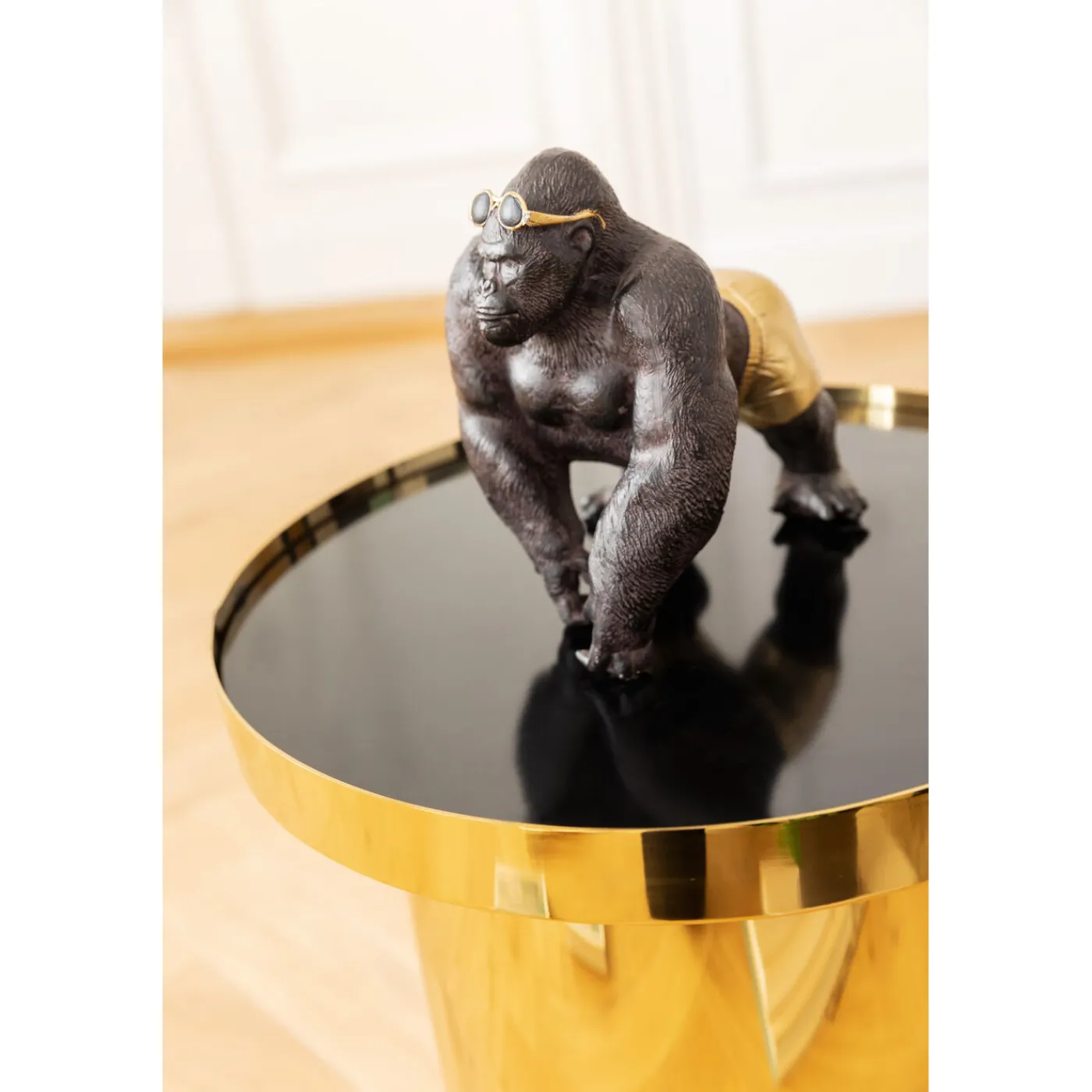 KARE Design Figurine Décorative Monkey Beach 20Cm