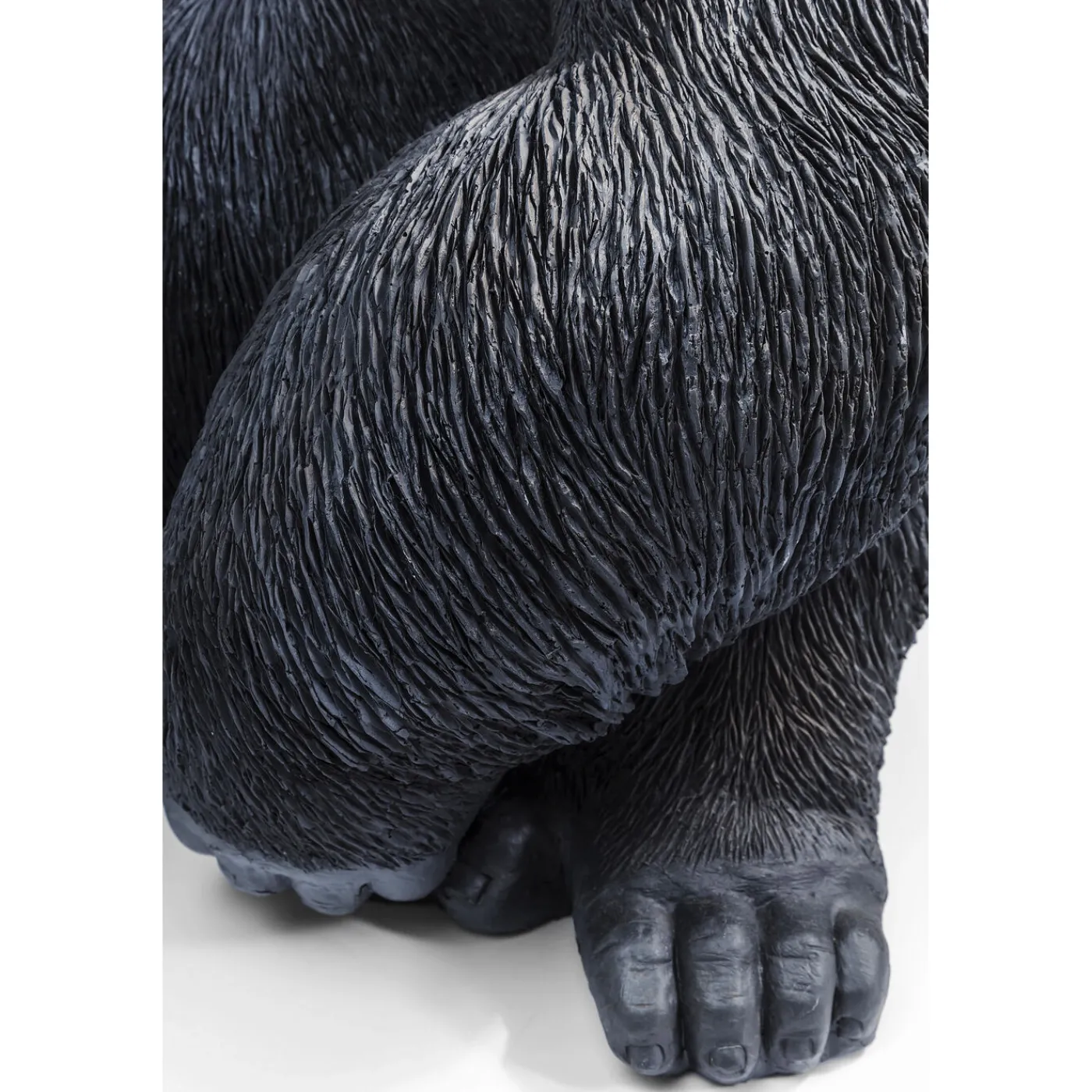 KARE Design Figurine Décorative Monkey Gorilla Side Noir76Cm