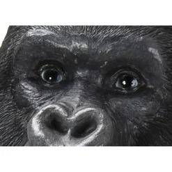 KARE Design Figurine Décorative Monkey Gorilla Side Noir76Cm