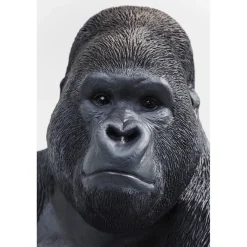 KARE Design Figurine Décorative Monkey Gorilla Side Noir76Cm