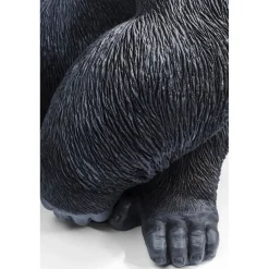 KARE Design Figurine Décorative Monkey Gorilla Side Noir76Cm