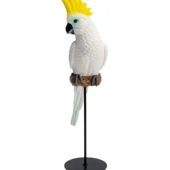 KARE Design Figurine Décorative Parrot Cockatoo Blanc 38
