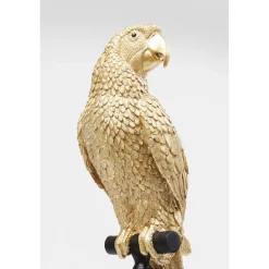 KARE Design Figurine Décorative Parrot Dore 116Cm